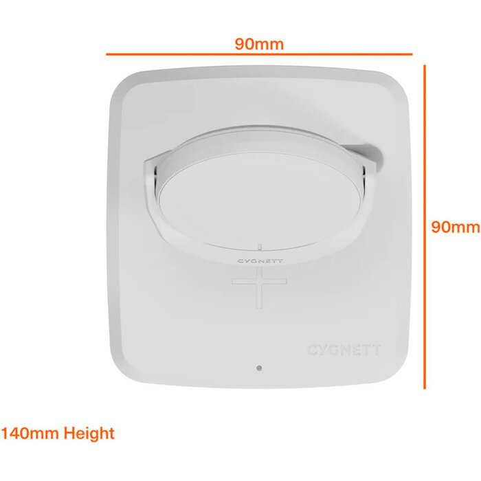 Cygnett Cygnett Qi2 2-in-1 Magnetisch Oplaadstation voor iPhone & AirPods - 15W - Wit