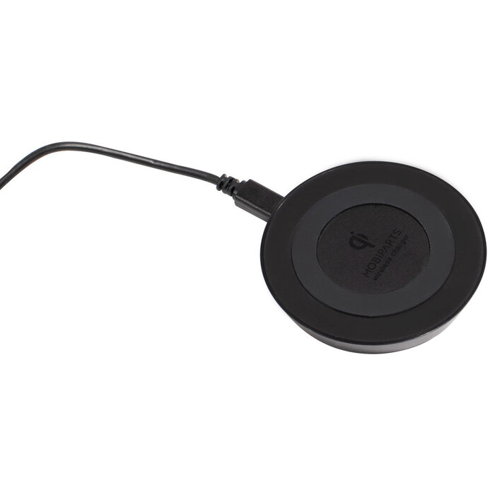 Mobiparts Mobiparts 5W Draadloze Oplader - Universele Qi Charger - Zwart