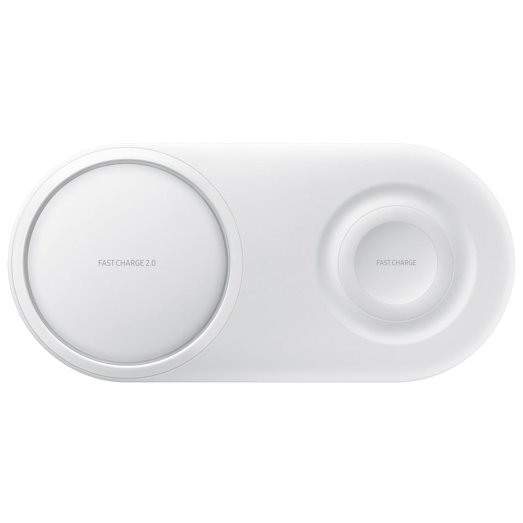 Samsung Samsung Wireless Charging Duo Pad - Draadloze Oplader - Wit (EP-P5200TW)