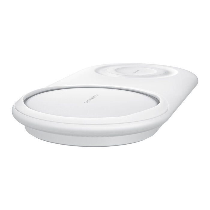 Samsung Samsung Wireless Charging Duo Pad - Draadloze Oplader - Wit (EP-P5200TW)