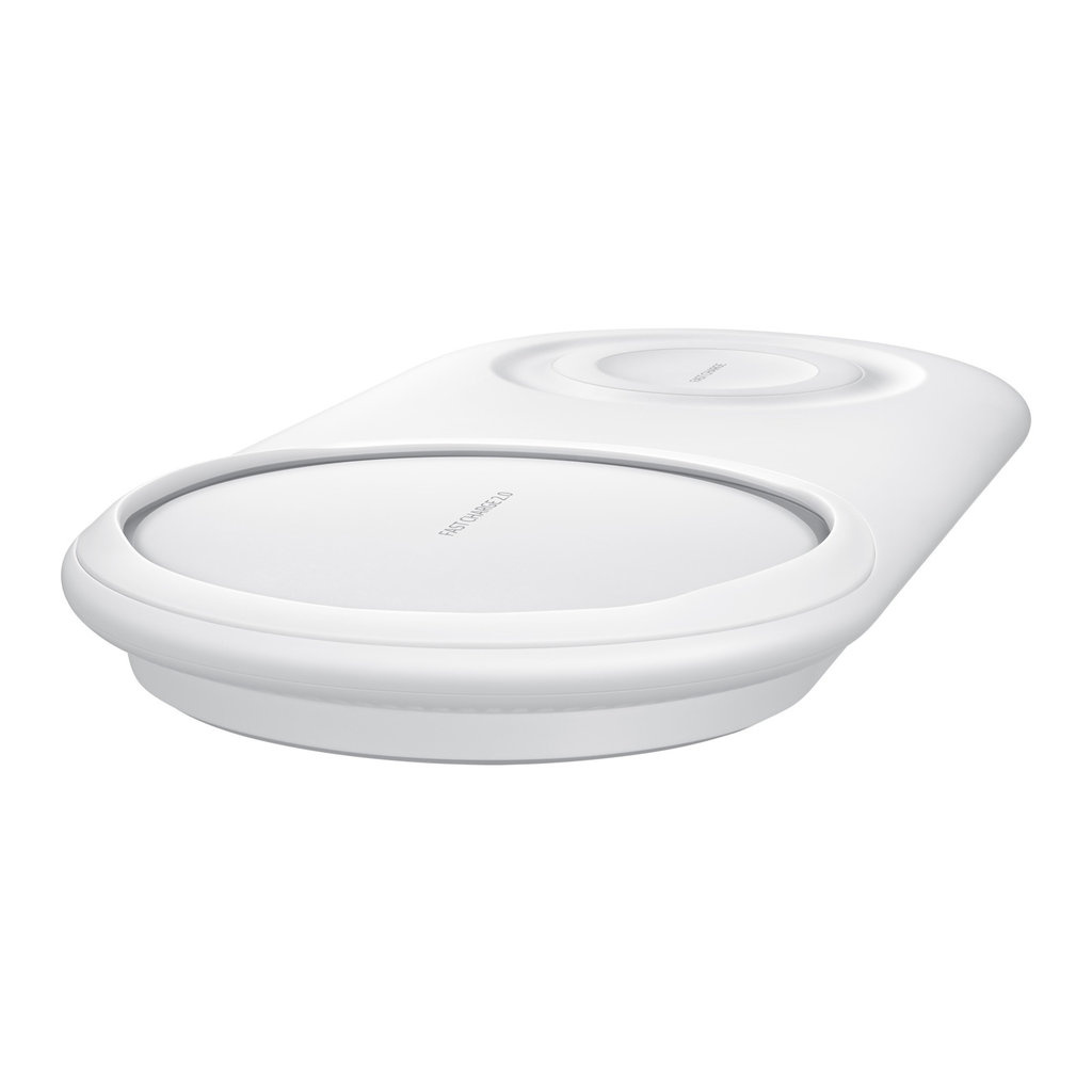 Samsung Samsung Wireless Charging Duo Pad - Draadloze Oplader - Wit (EP-P5200TW)