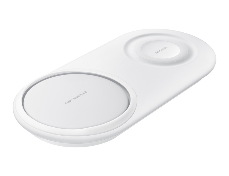 Samsung Samsung Wireless Charging Duo Pad - Draadloze Oplader - Wit (EP-P5200TW)
