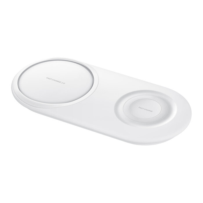Samsung Samsung Wireless Charging Duo Pad - Draadloze Oplader - Wit (EP-P5200TW)