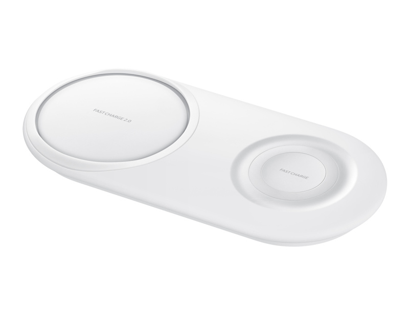 Samsung Samsung Wireless Charging Duo Pad - Draadloze Oplader - Wit (EP-P5200TW)