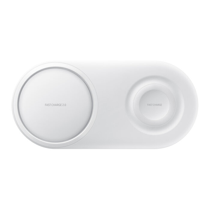 Samsung Samsung Wireless Charging Duo Pad - Draadloze Oplader - Wit (EP-P5200TW)