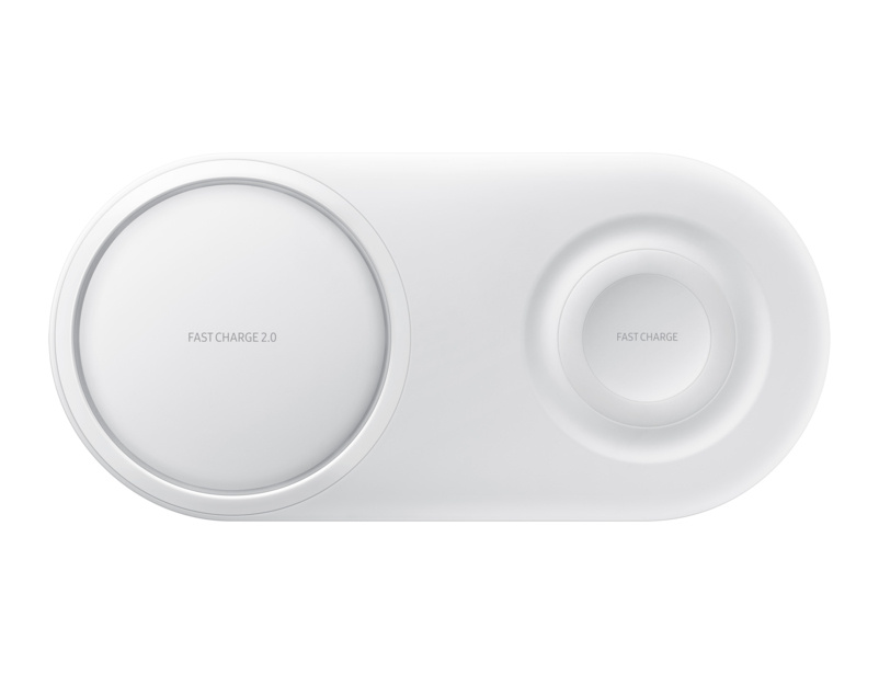 Samsung Samsung Wireless Charging Duo Pad - Draadloze Oplader - Wit (EP-P5200TW)