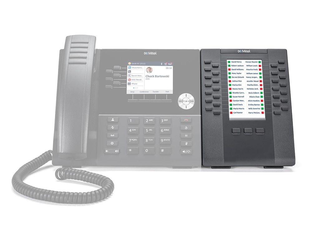 Mitel Mitel M680i Uitbreidingsmodule 16 Toetsen (80C00010AAA-A)