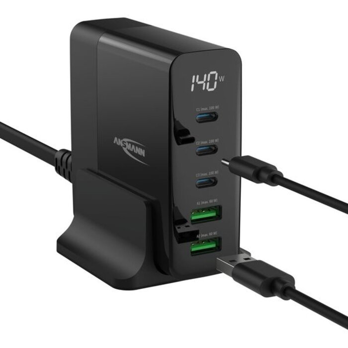 Mitel Mitel 7x2d Series Desktop Charger voor 700-serie DECT-handsets (51310678)