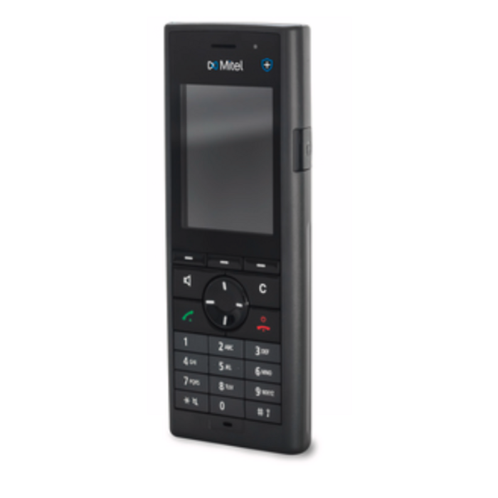 Mitel Mitel 722dt Robuuste Zakelijke DECT Handset (51310675) - Antimicrobieel