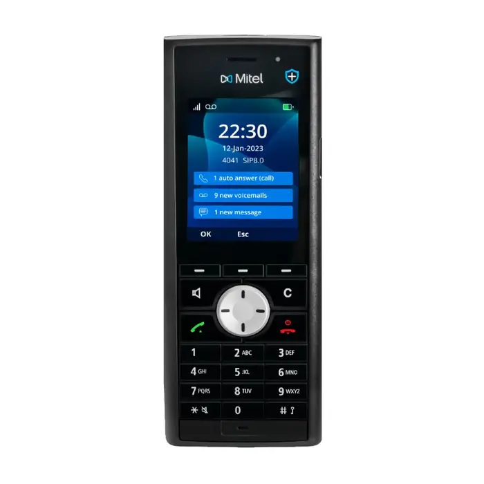 Mitel Mitel 722dt DECT Handset met Bluetooth 5.0 & Antimicrobieel