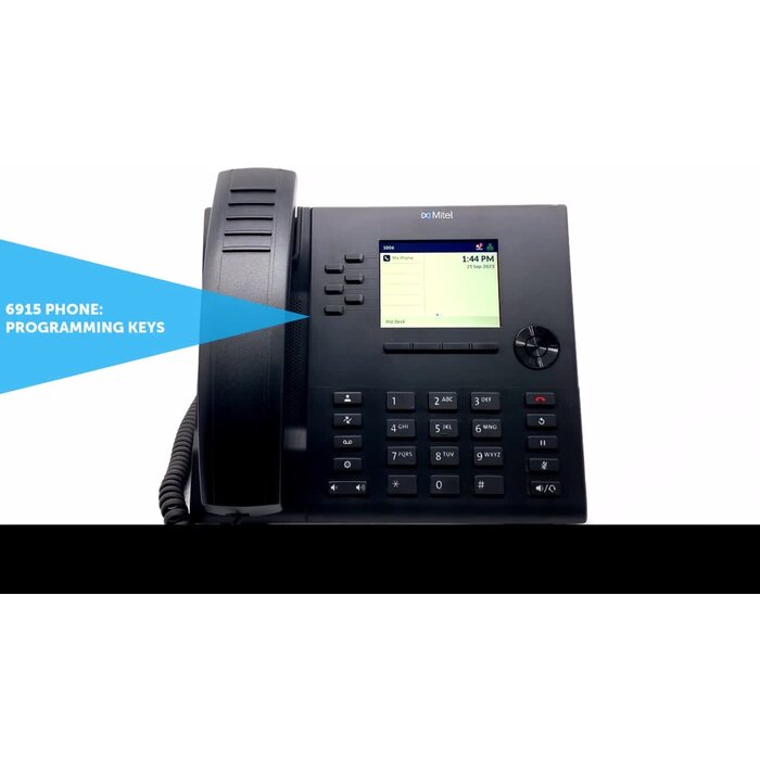 Mitel Mitel 6915 IP Telefoon met Kleurendisplay en PoE (50008384)