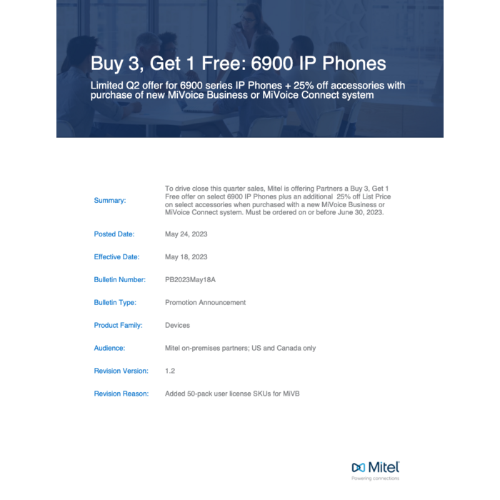 Mitel Mitel SMB Controller 8/38G voor MiVoice Business (50008381)