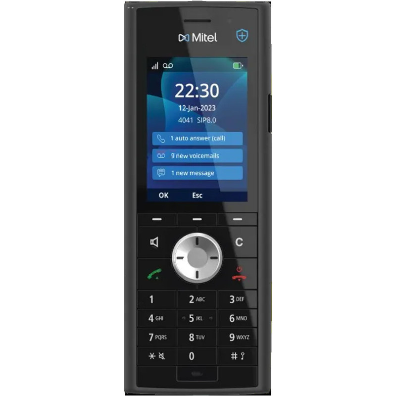 Mitel Mitel 632dt Robuuste DECT Handset met Noodknop
