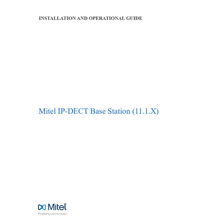 Mitel Mitel IPBS532 IP DECT Basisstation met Interne Antennes (50008333)