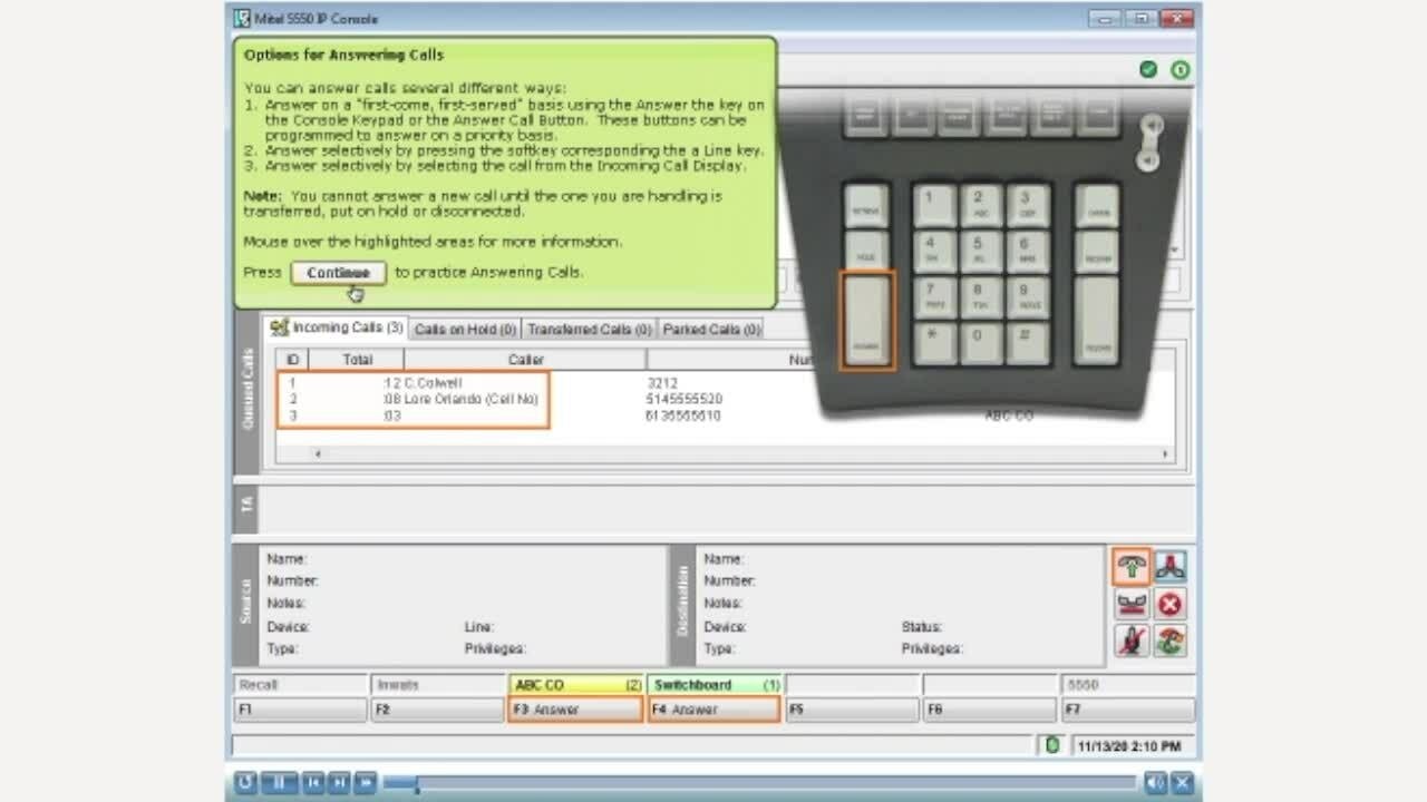Mitel Mitel MiVoice Business Console Toetsenbordlabels - Origineel (50006642)