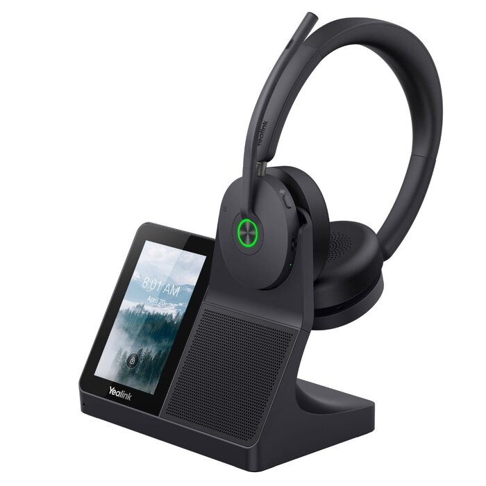 Yealink Yealink WH68 UC Workstation Draadloze DECT Headset met Touchscreen en ANC