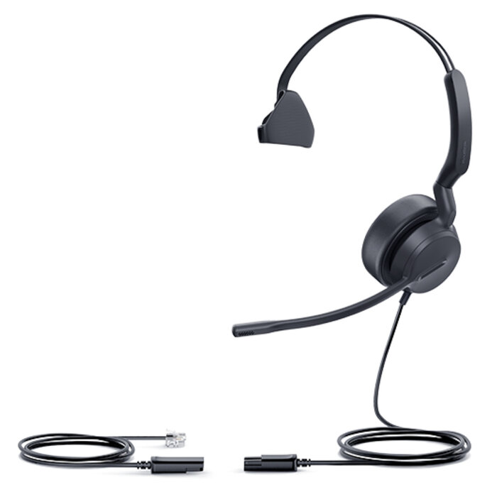 Yealink Yealink YHS36 E2 Mono Bedrade Headset met Noise-Canceling voor IP-Telefoons