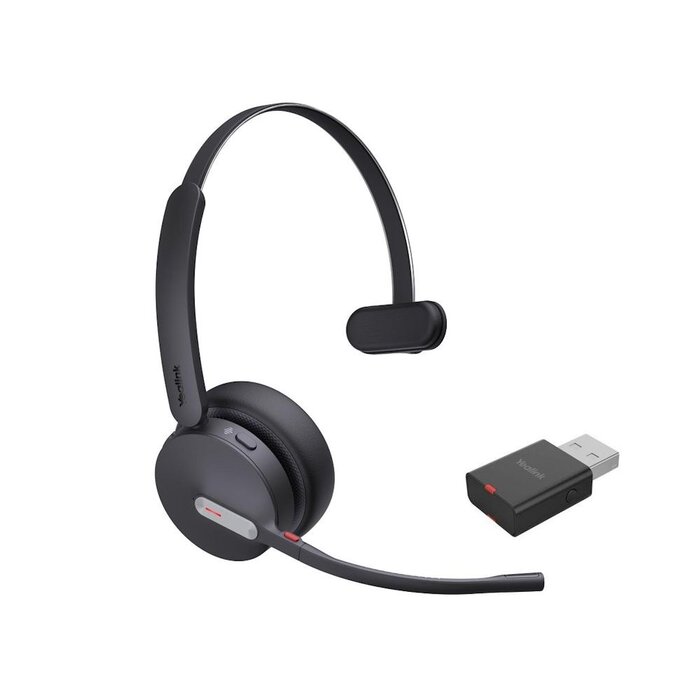 Yealink Yealink WH64 Mono UC Headset - Losse Vervangende Headset Zonder Laadstation
