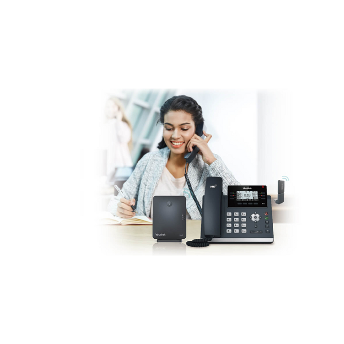 Yealink Yealink WHD642UC Draadloze Duo Headset - DECT & Bluetooth - Ruisonderdrukking