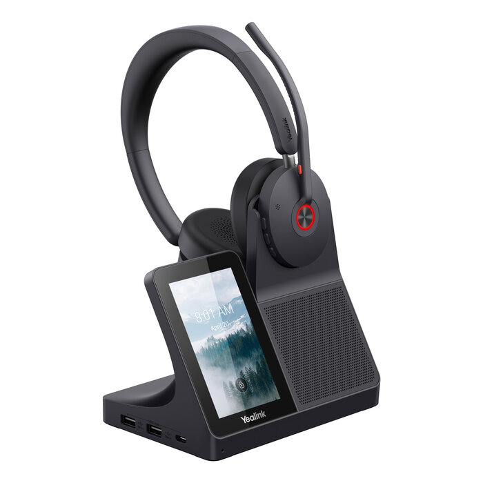 Yealink Yealink WH68 UC Workstation Draadloze DECT Headset met Touchscreen en ANC