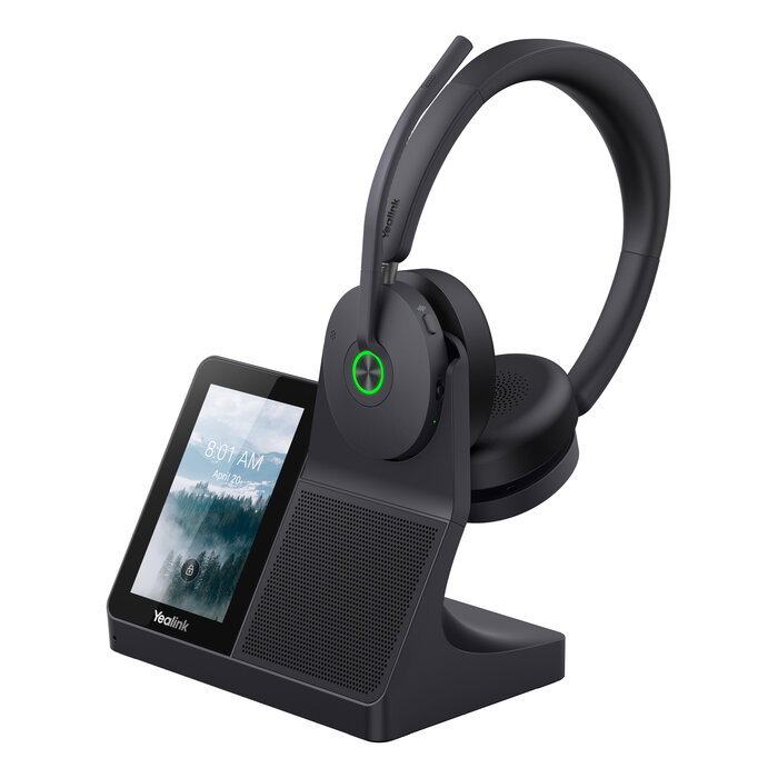 Yealink Yealink WH68 UC Workstation Draadloze DECT Headset met Touchscreen en ANC