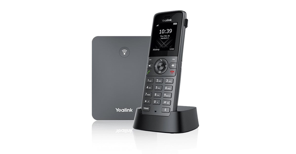 Yealink Yealink W79P PRO Ruggedized DECT Handset - Schokbestendig voor Industrieel Gebruik