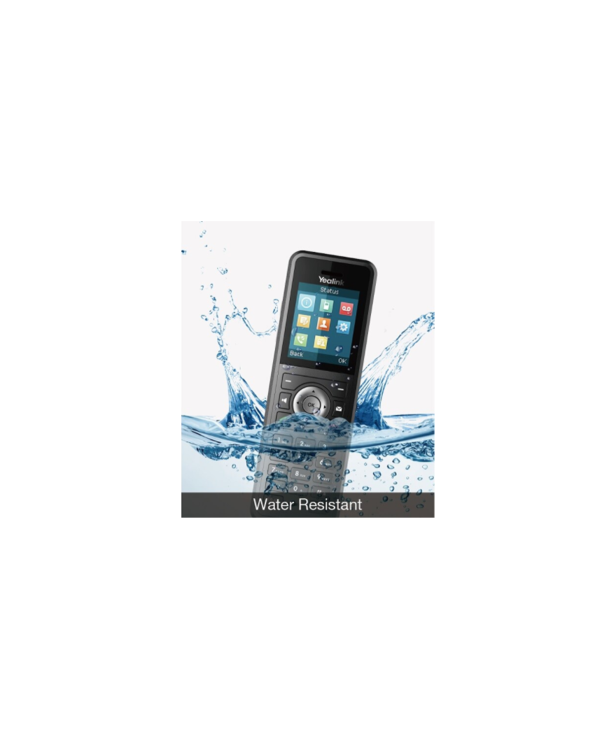 Yealink Yealink W59R PRO Ruggedized DECT-handset met Bluetooth