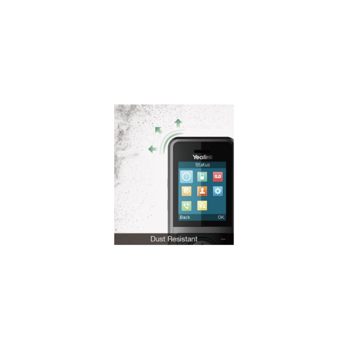 Yealink Yealink W59R PRO Ruggedized DECT-handset met Bluetooth