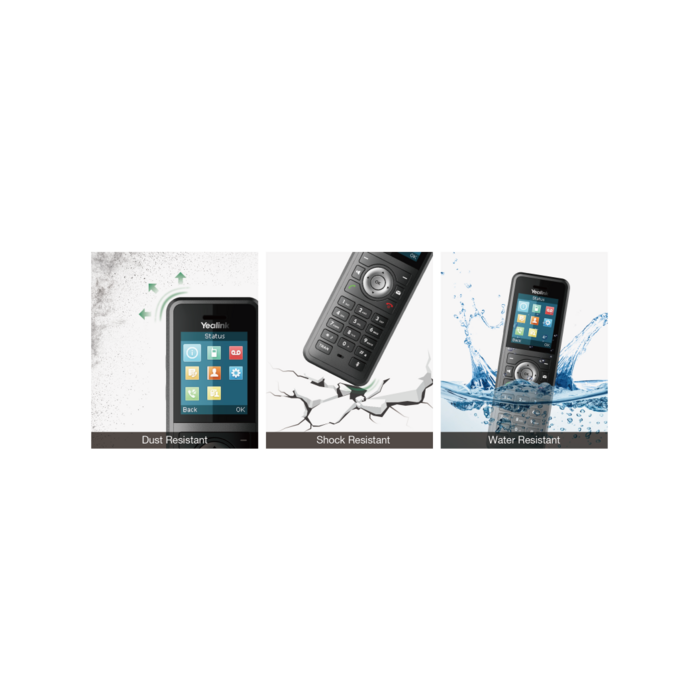 Yealink Yealink W59R PRO Ruggedized DECT-handset met Bluetooth