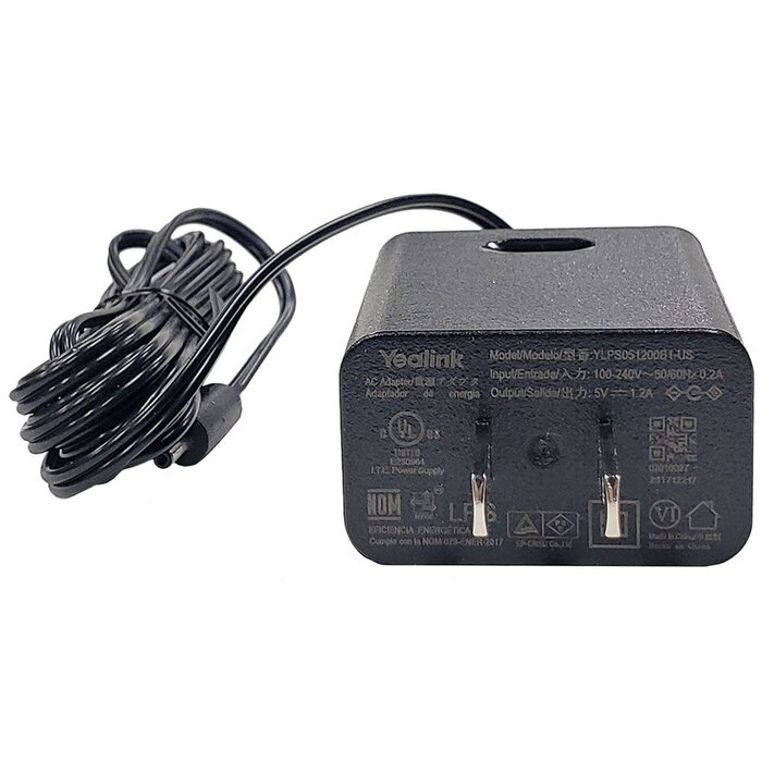 Yealink Yealink Power Supply MVC -PSU-19V/4.74A-AC(0.6M)/DC5.5(1.5M)