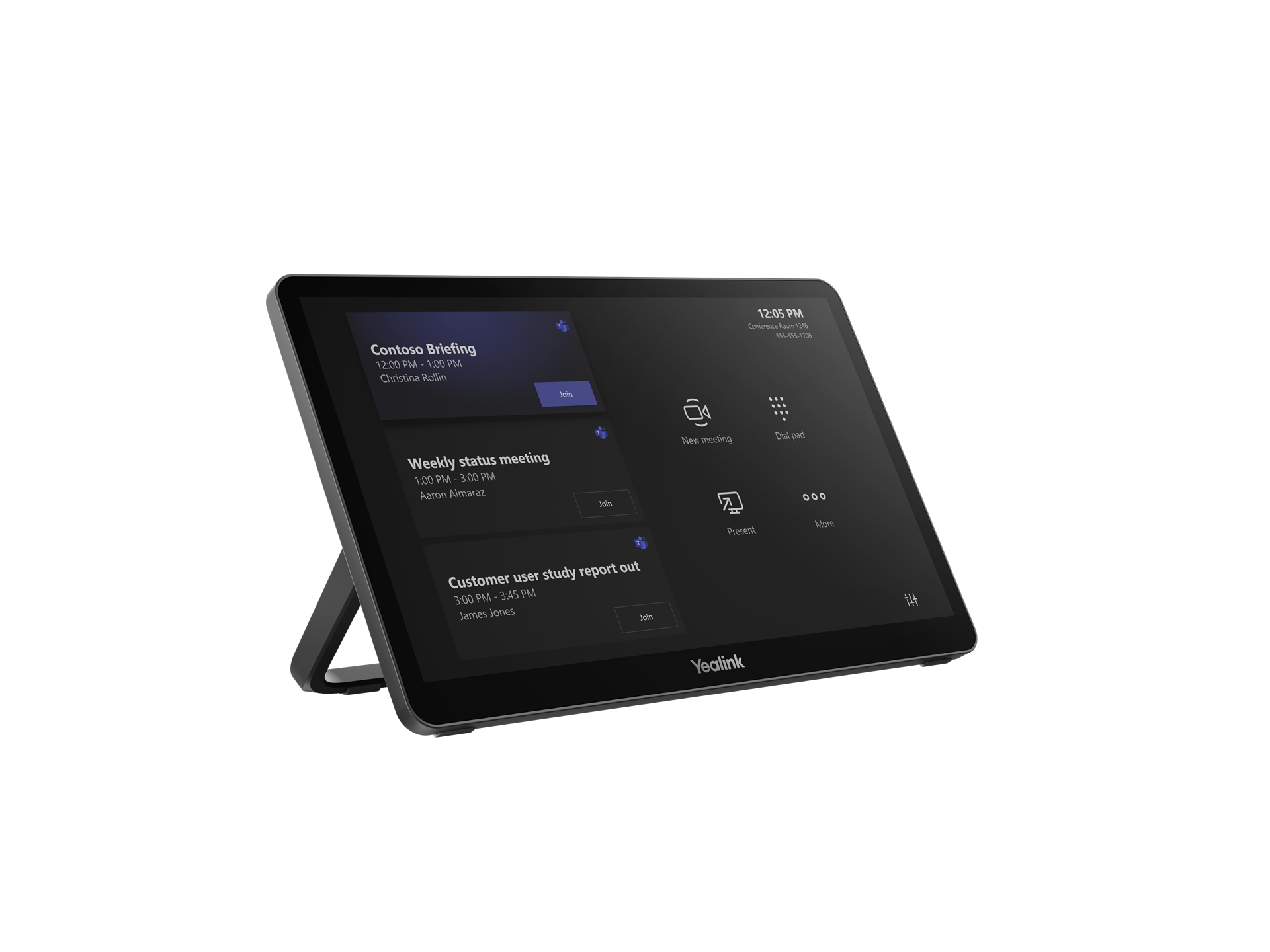 Yealink Yealink MTouch Plus-MB 11.6-inch Touchpaneel voor Microsoft Teams en Zoom