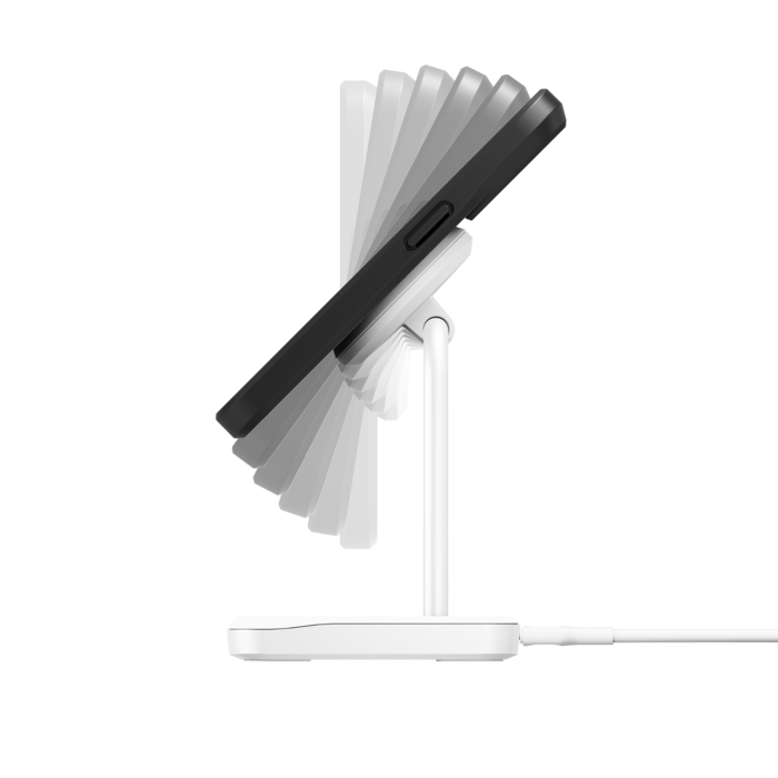 Cygnett Cygnett Qi2 2-in-1 Magnetisch Oplaadstation voor iPhone & AirPods - 15W - Wit
