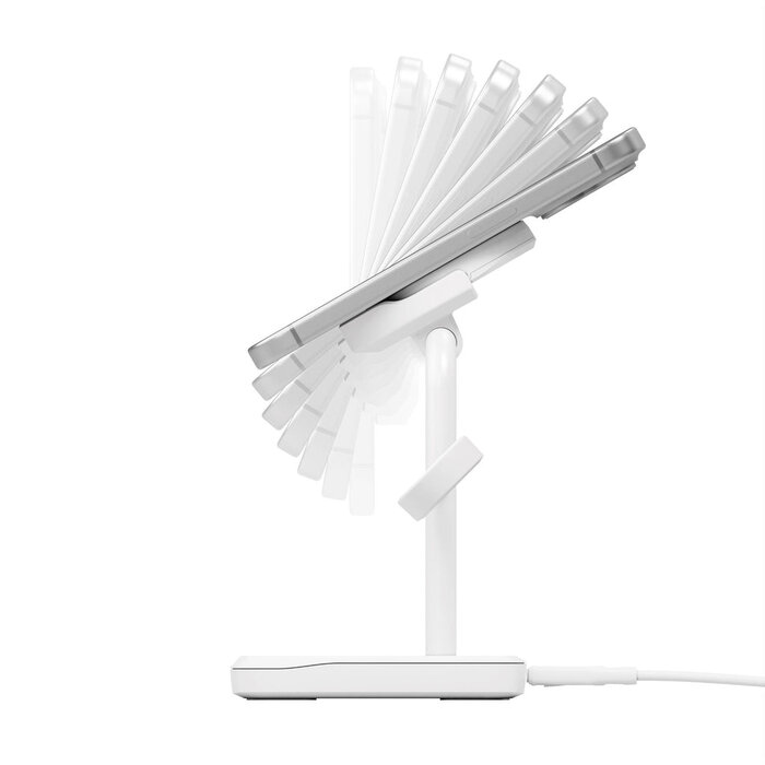 Cygnett Cygnett Qi2 2-in-1 Magnetisch Oplaadstation voor iPhone & AirPods - 15W - Wit