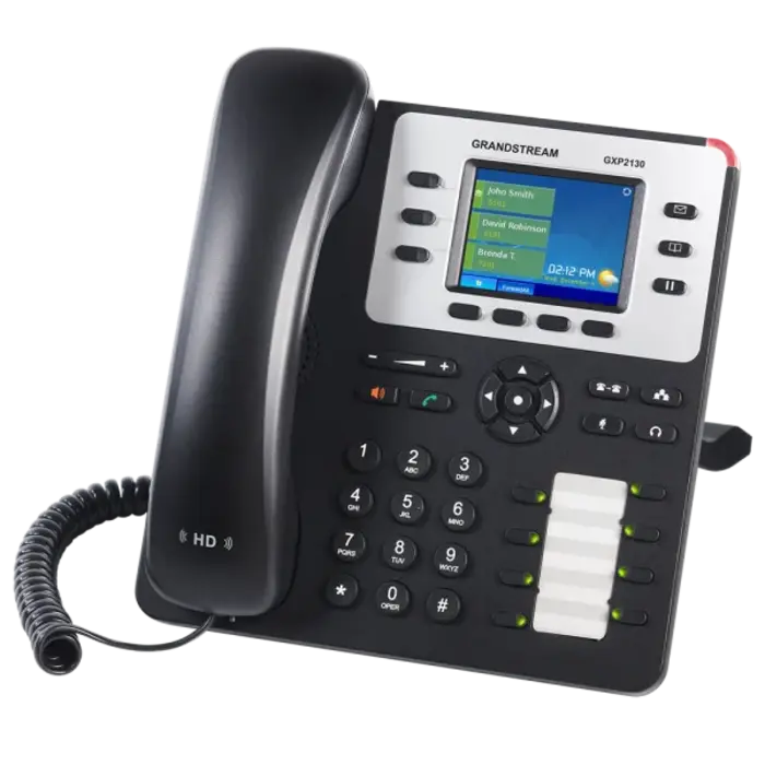 Grandstream Grandstream GXP2130 V2 VoIP-telefoon (3 Lijnen, Gigabit, PoE)