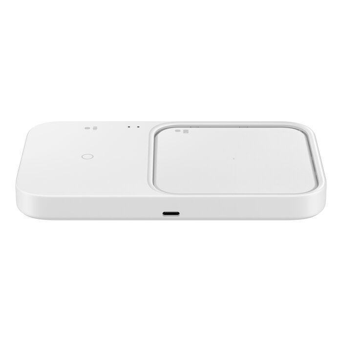 Samsung Samsung Wireless Charging Duo Pad 15W - Sneldraadloze Oplader voor Telefoon en Watch - Wit