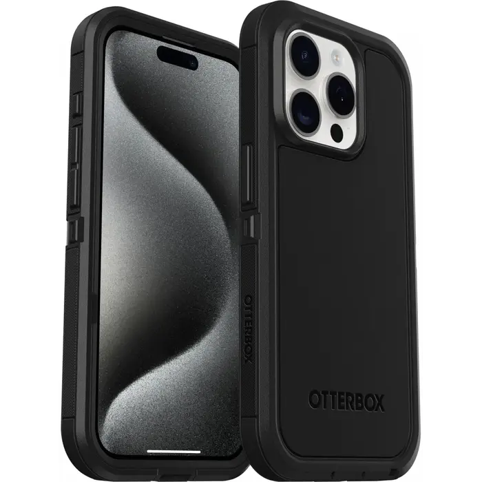 Otterbox Otterbox FRE Series MagSafe Case voor Apple iPhone 15 Pro - Zwart - Waterdicht en Schokbestendig