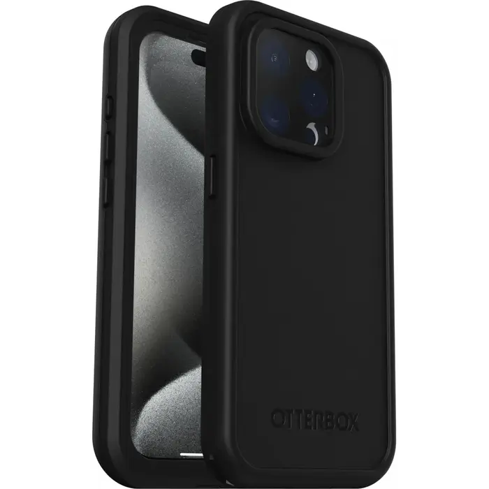 Otterbox Otterbox FRE Series MagSafe Case voor Apple iPhone 15 Pro - Zwart - Waterdicht en Schokbestendig
