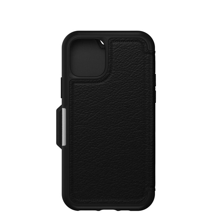Otterbox OtterBox Strada Case voor Apple iPhone 11 - Shadow Black - Echt Leer