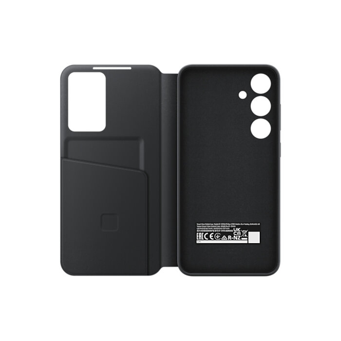 Samsung Samsung Galaxy S24 Plus Smart View Wallet Case - Zwart - Origineel