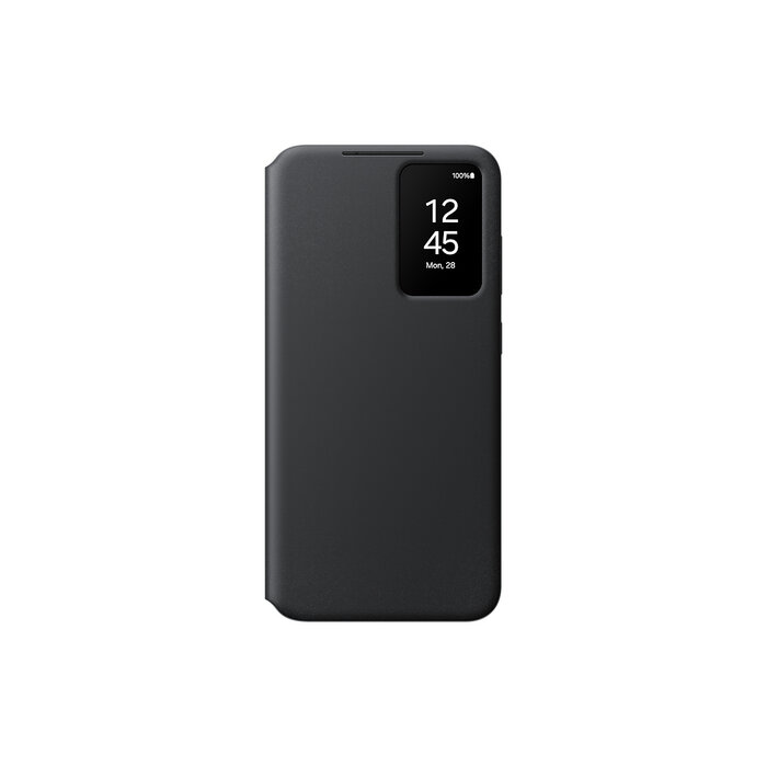 Samsung Samsung Galaxy S24 Plus Smart View Wallet Case - Zwart - Origineel