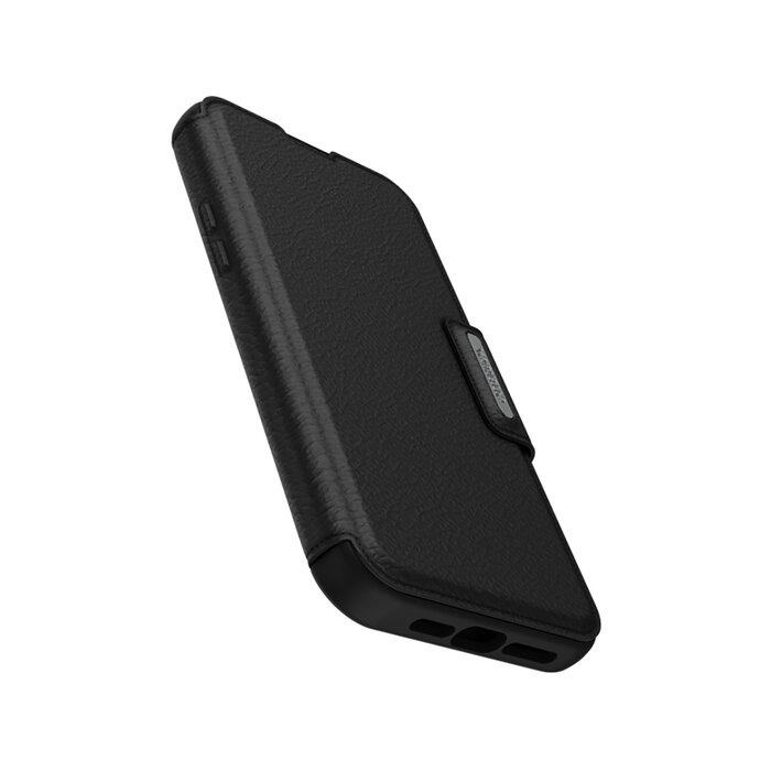 Otterbox OtterBox Strada Series Lederen Wallet Case voor iPhone 14 Pro Max - Shadow Black