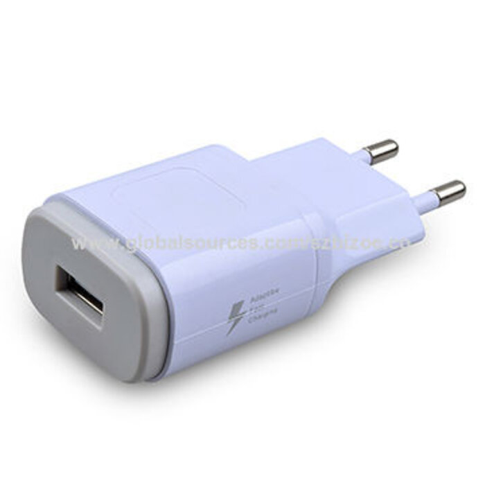 Quick & Easy Quick & Easy Wall Charger 2.4A met 2 USB-poorten Zwart (5-pack)