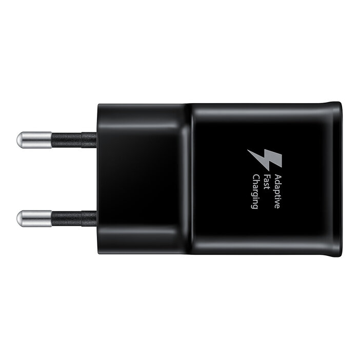 Samsung Samsung Fast Charge Travel Adapter 2A inclusief USB-A naar USB-C kabel 1 meter Zwart