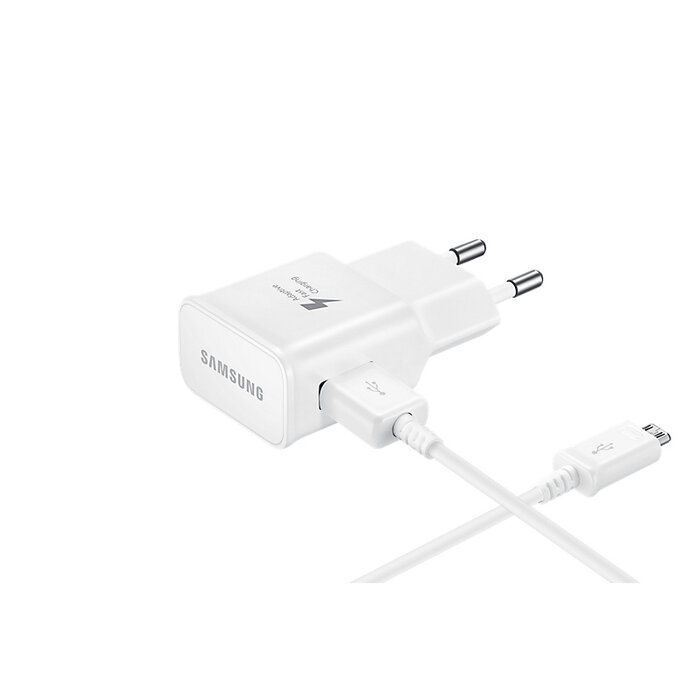 Samsung Originele Samsung USB Travel Charger 2A Snellader inclusief 1m Micro-USB kabel - Wit