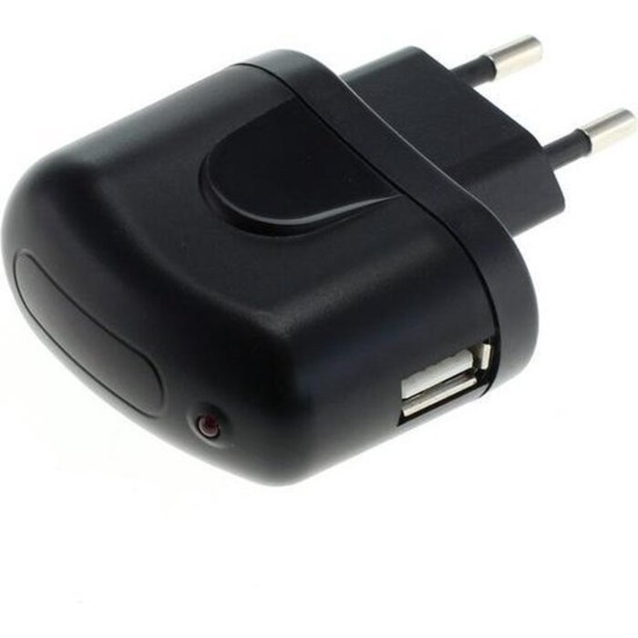 Gecko Gecko Apple Lightning Thuislader met Vaste Kabel 1.5 meter - 10W - Zwart