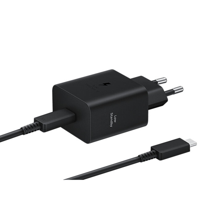 Samsung Samsung 45W USB-C Snellader incl. 1,8m Kabel - Zwart (EP-T4511)
