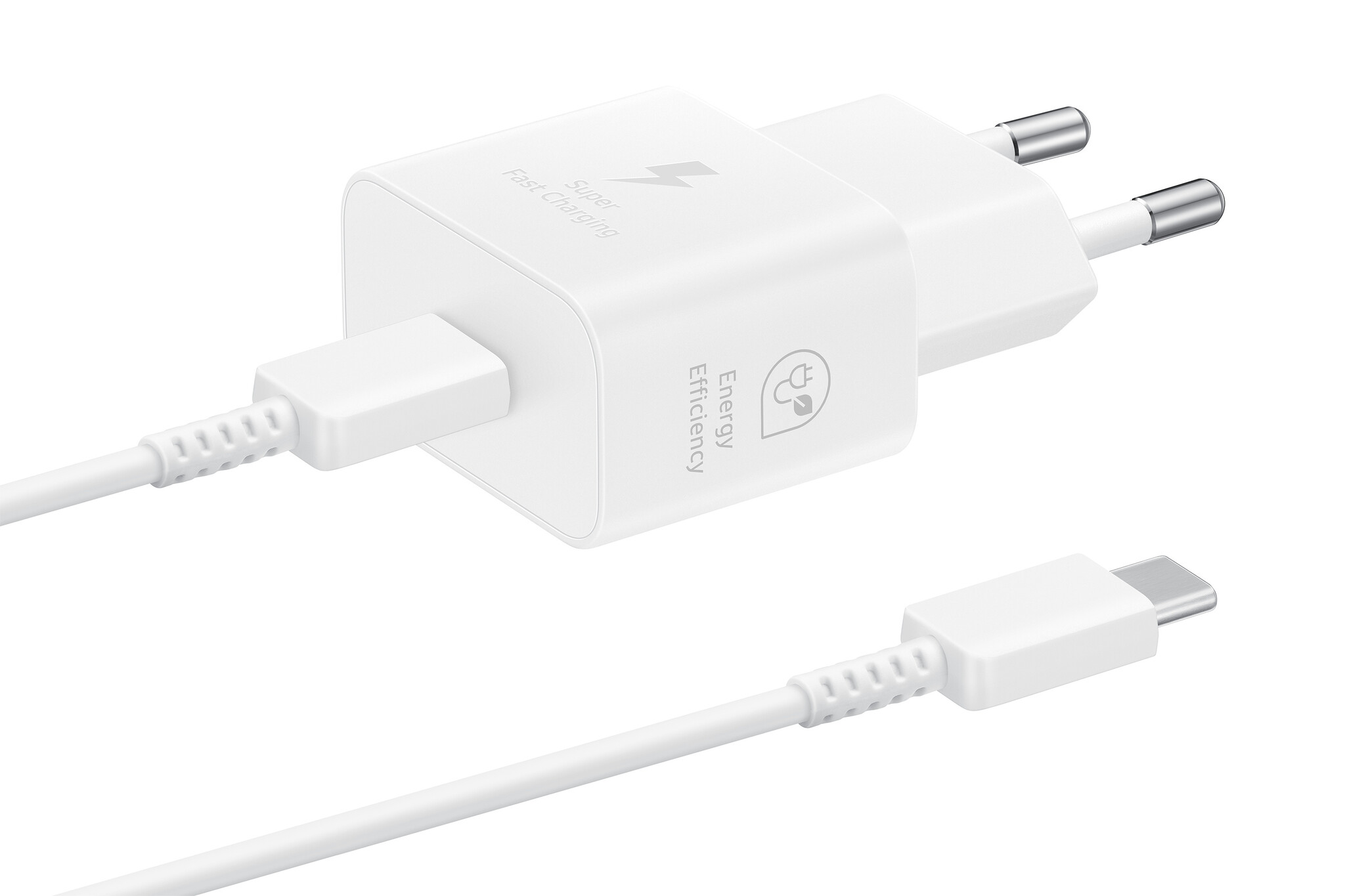 Samsung Originele Samsung 25W USB-C Snellader incl. Kabel - Wit (EP-T2510XWEG)