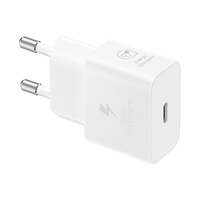 Samsung Originele Samsung 25W USB-C Snellader incl. Kabel - Wit (EP-T2510XWEG)