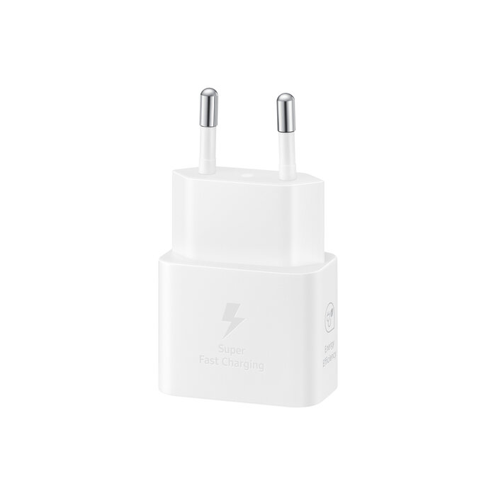 Samsung Samsung 25W GaN USB-C Snellader Adapter - Wit (EP-T2510)