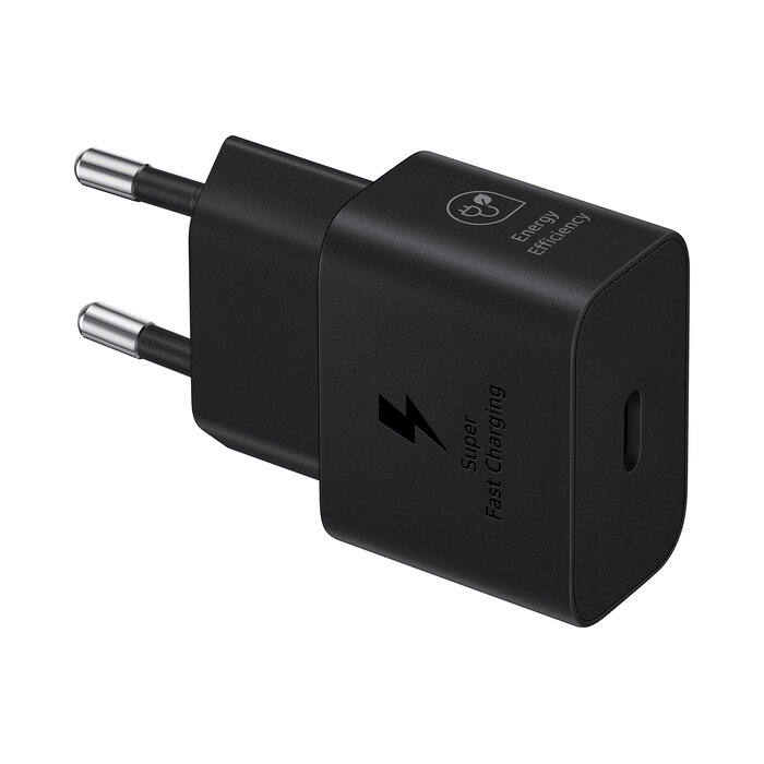 Samsung Originele Samsung 25W USB-C Snellader GaN - Zwart (EP-T2510)